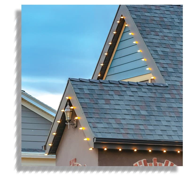 How to Hang Holiday Lights Without Damaging Your Roof