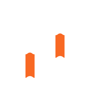 Icon showing missing shingles on roof