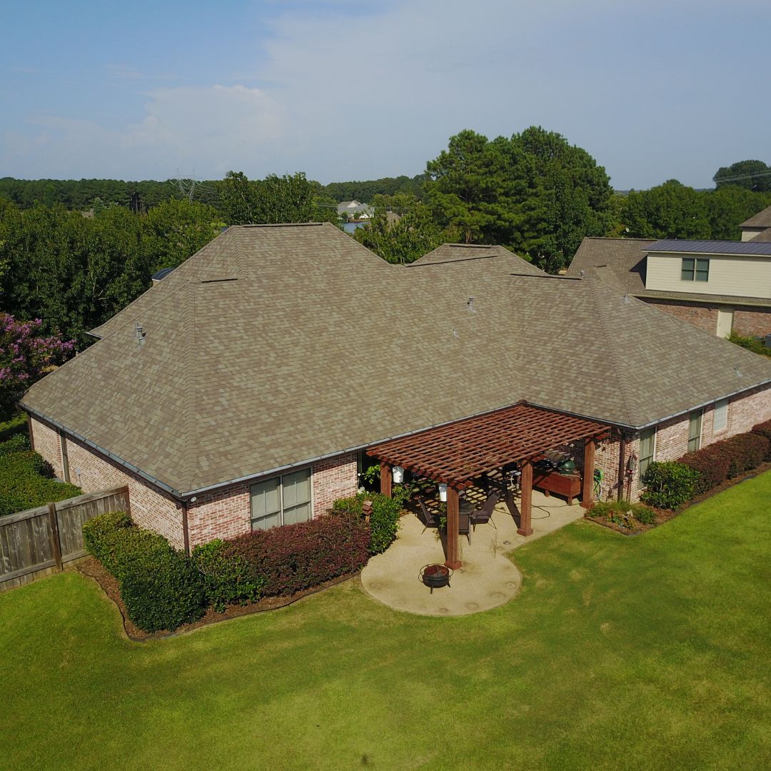 view of home's roof