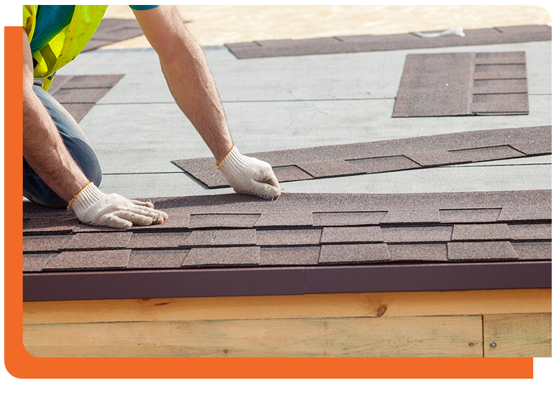shingle installation