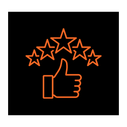 Five stars icon