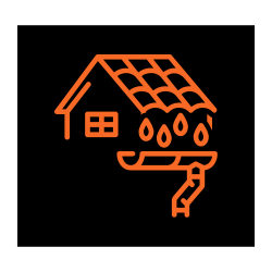 gutter on home icon