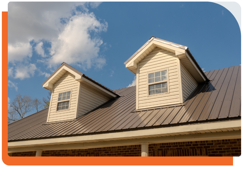 roof on home