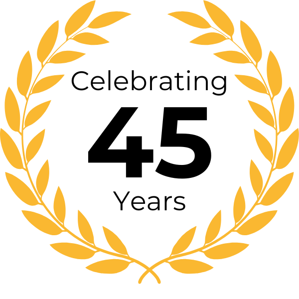 Strength 45 Years Icon